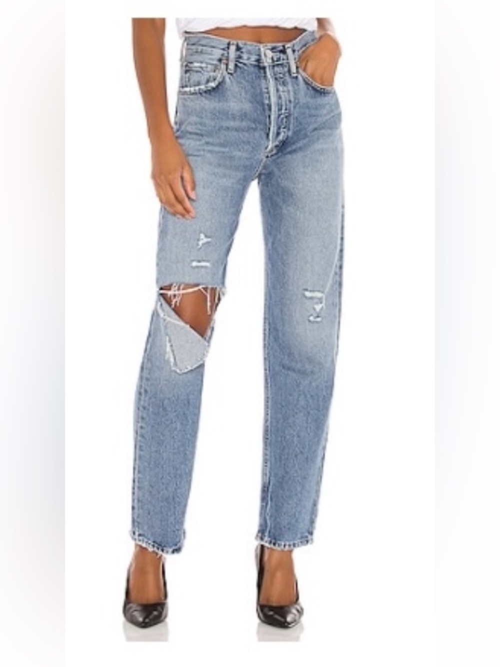 Agolde 90’S Pinch Waist size 23 straight leg jeans